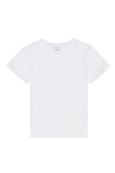 White Cotton Baby Tee