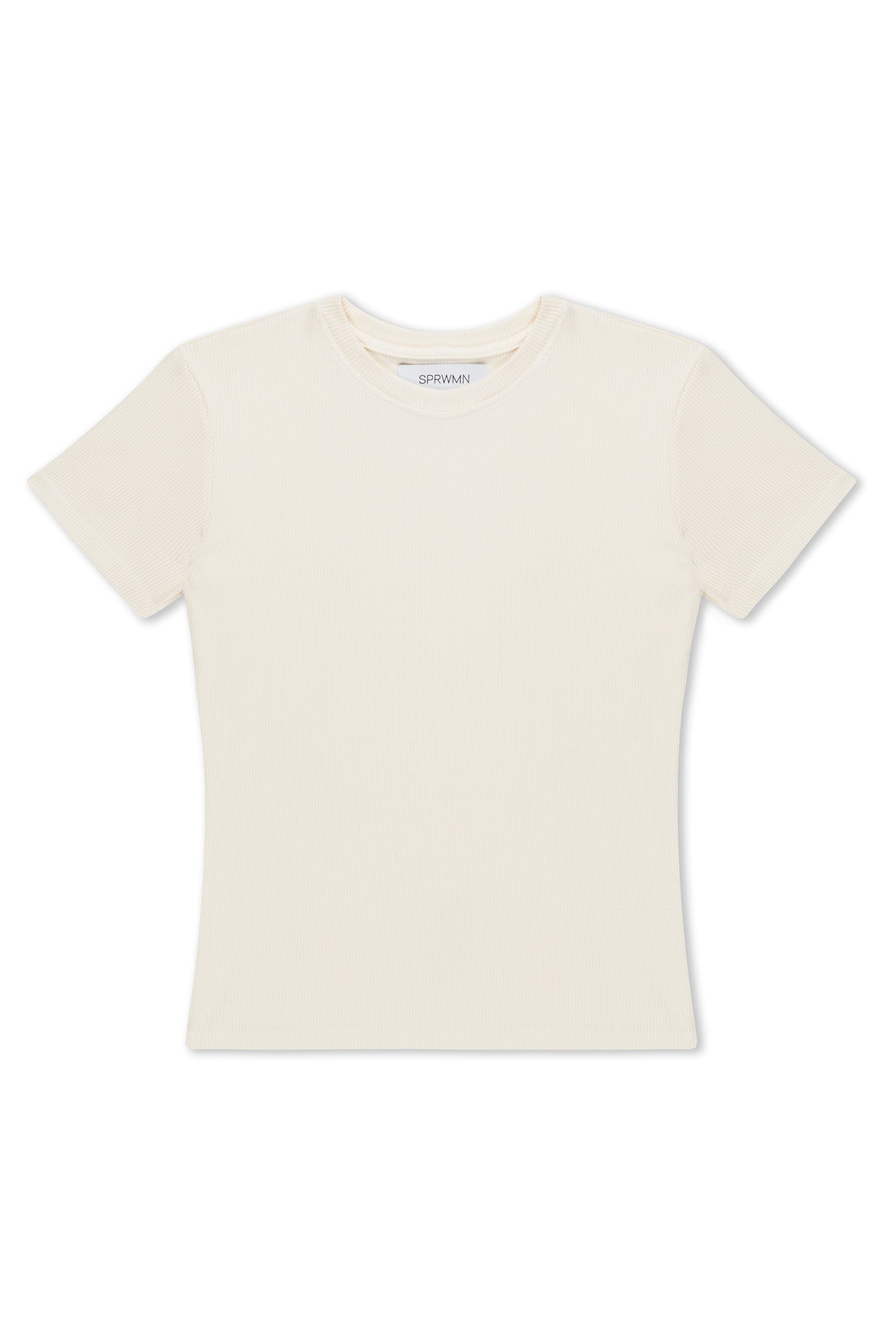 Creme Rib Baby Tee