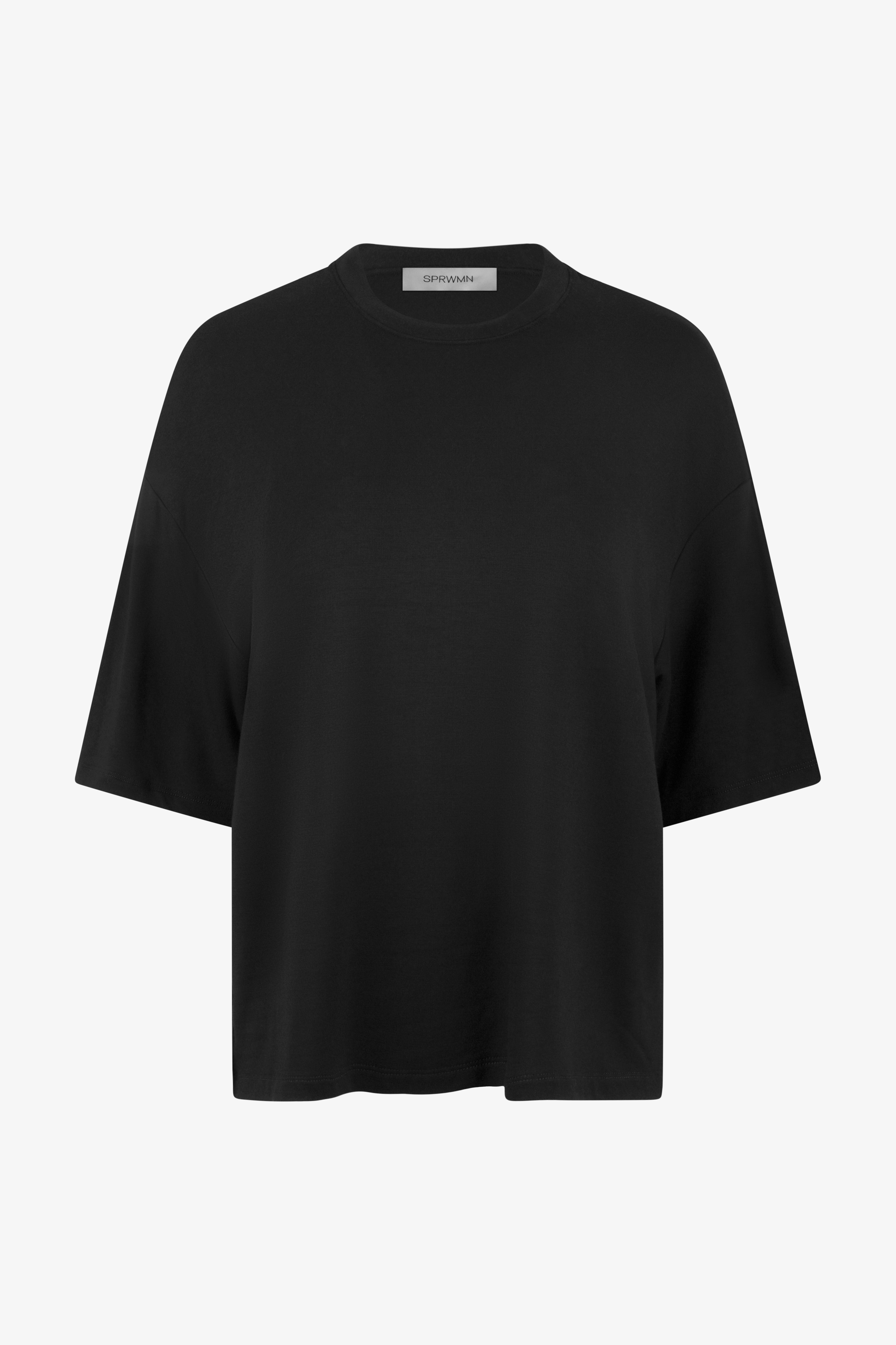Light French Terry Boxy Tee