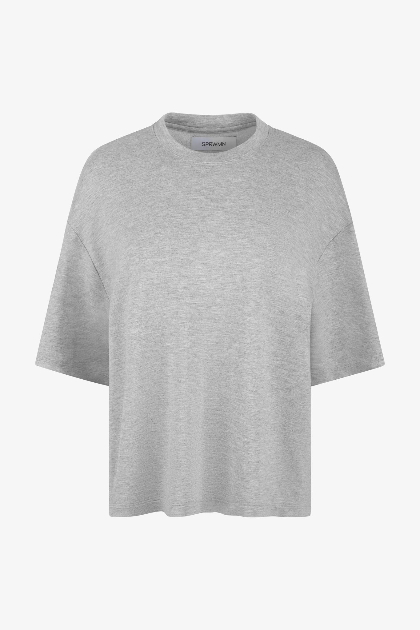 Light French Terry Boxy Tee
