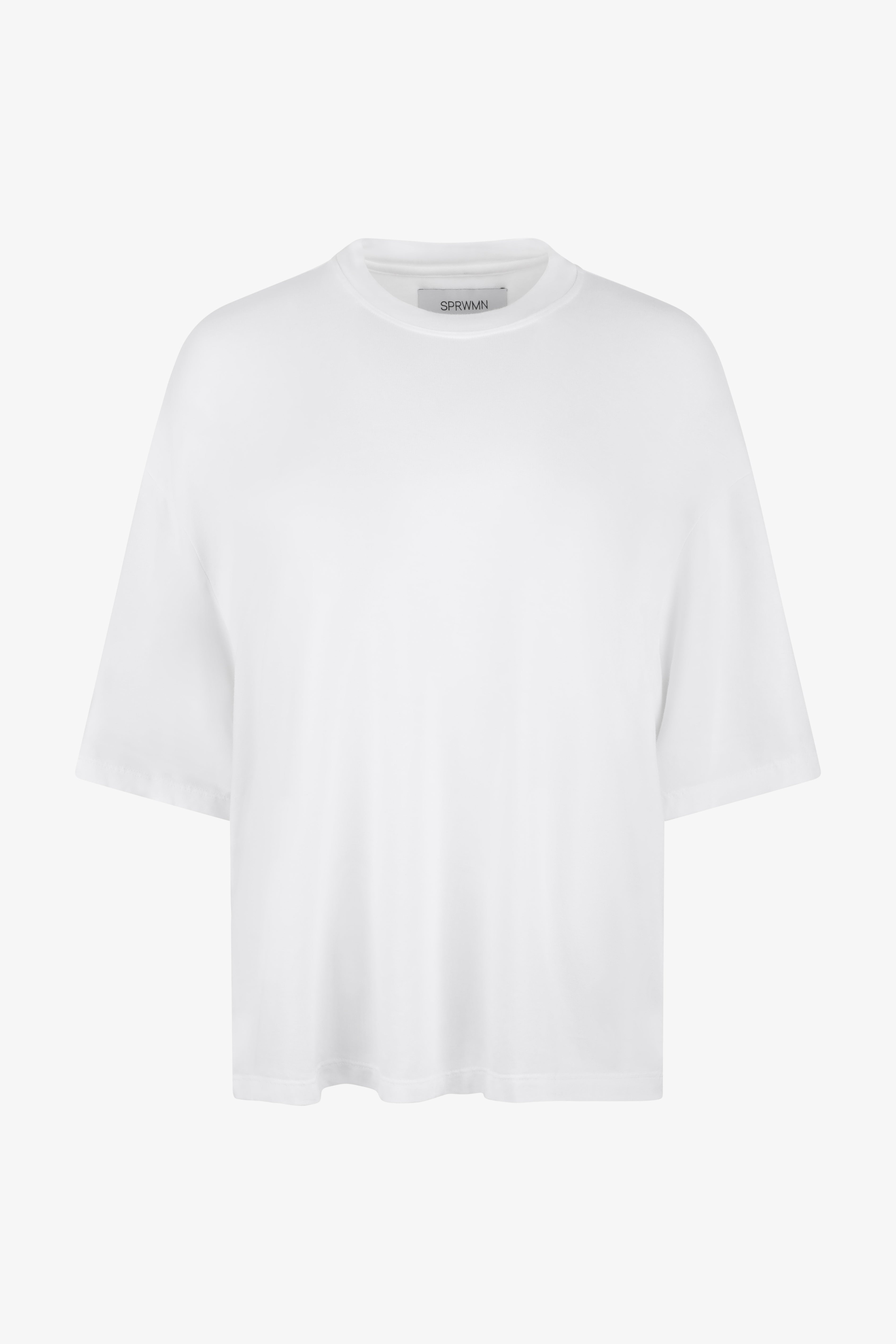 Light French Terry Boxy Tee