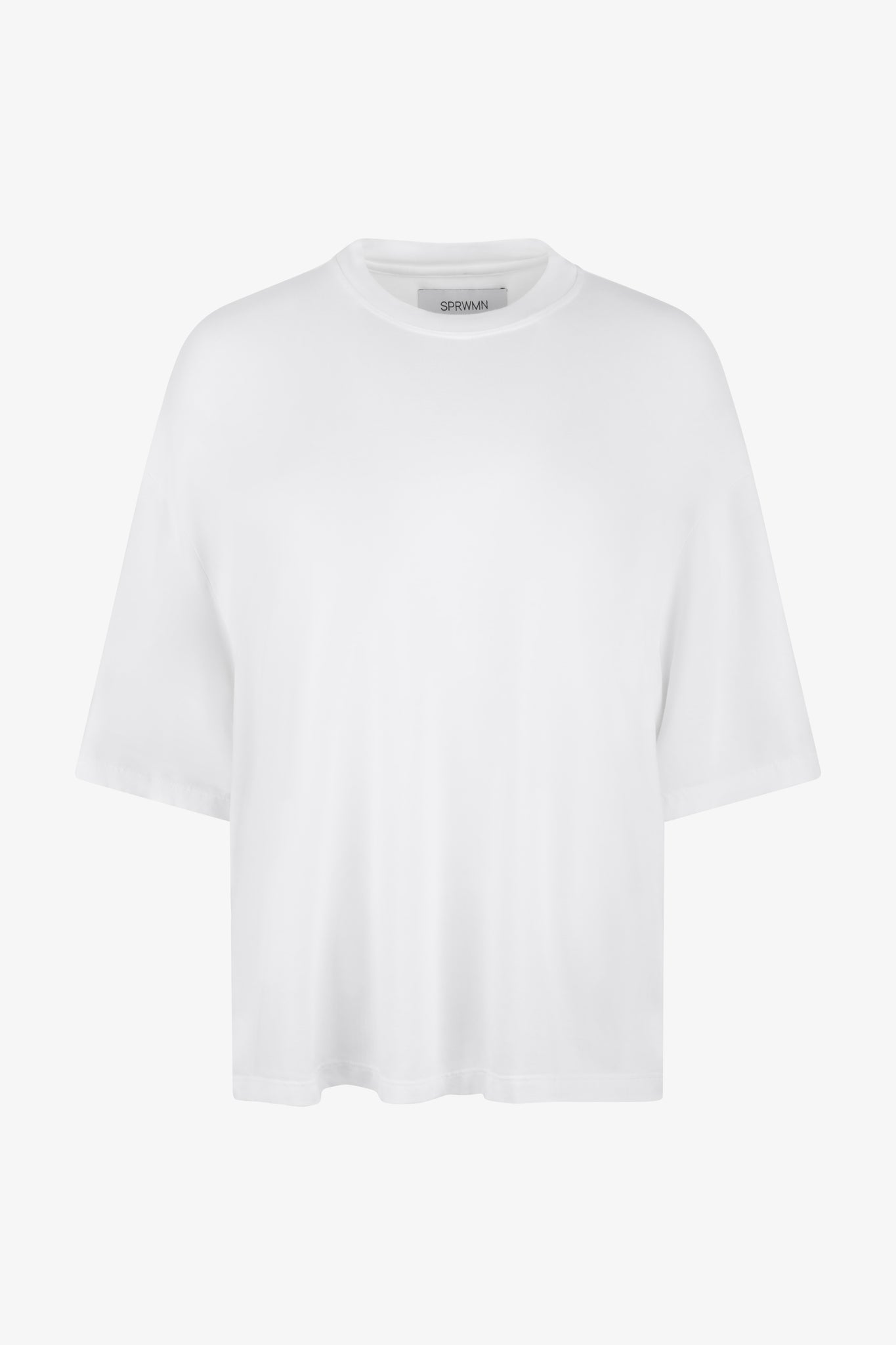 Light French Terry Boxy Tee