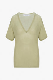 Tissue V-Neck Tee