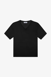 Silky Jersey V Neck Tee