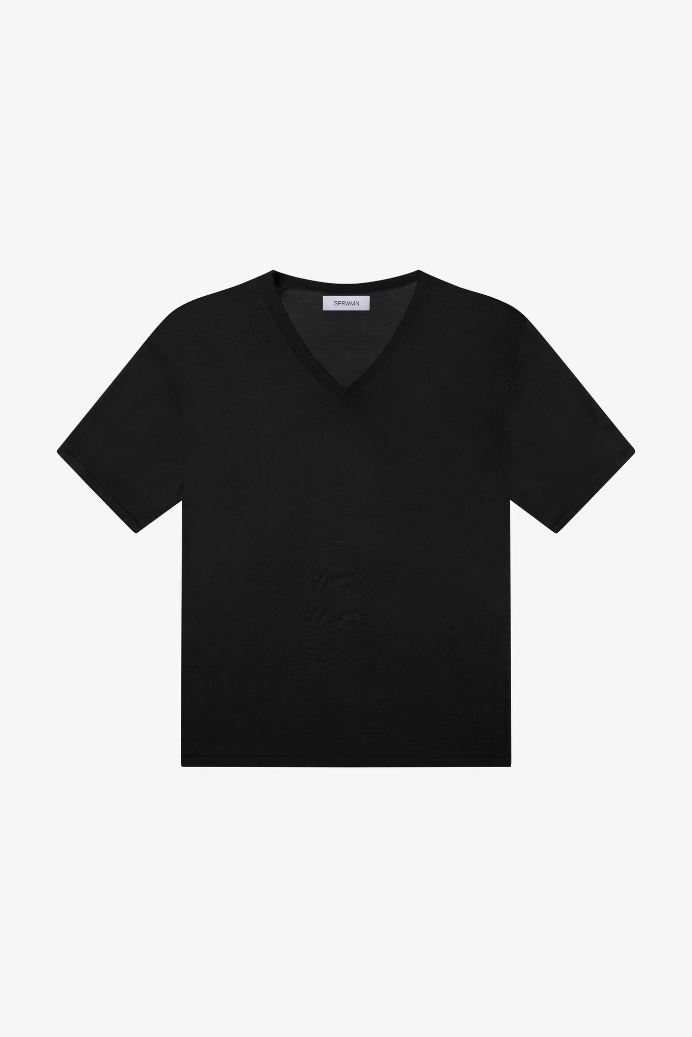 Silky Jersey V Neck Tee