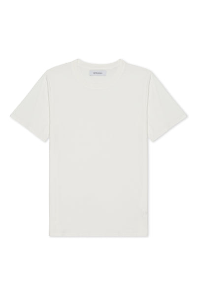 White Cotton Oversized Tee