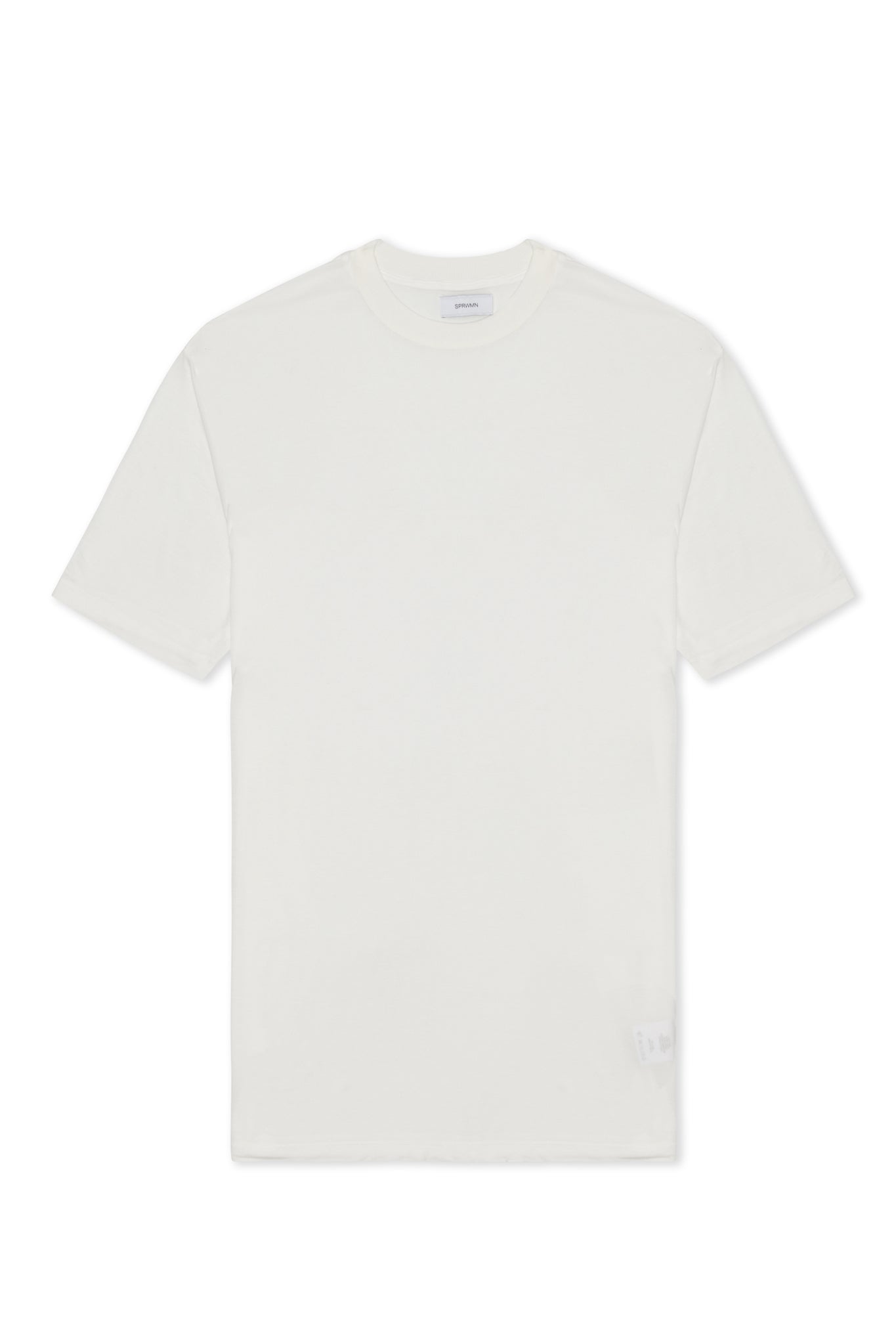 White Rayon Oversized Tee