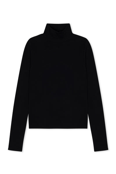 Black City Long Sleeve Turtleneck