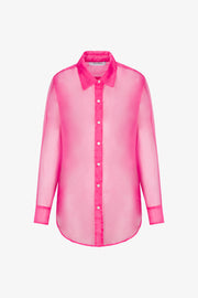 Silk Organza Oversized Shirt