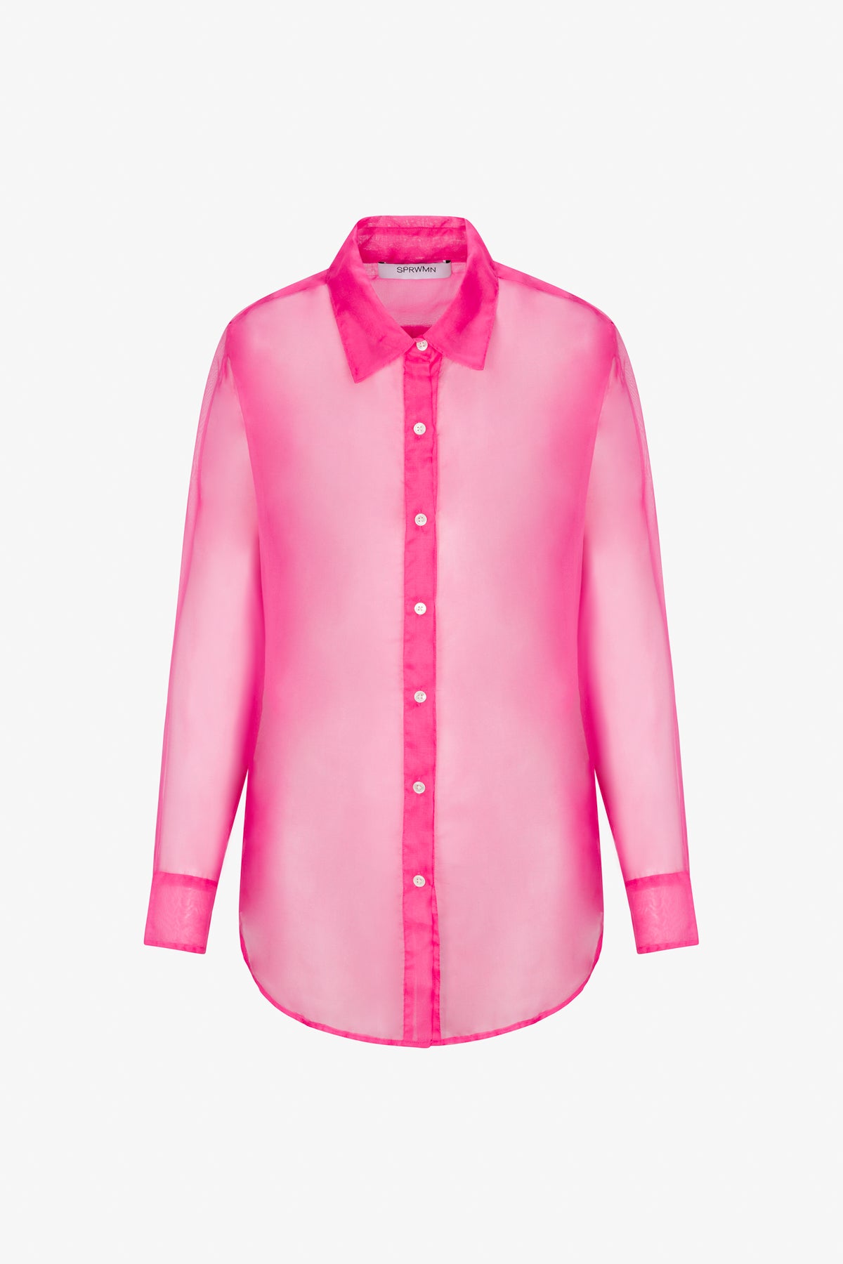 Silk Organza Oversized Shirt