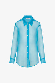 Silk Organza Oversized Shirt