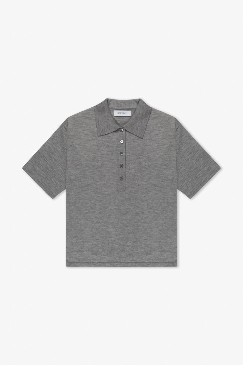 Cashmere Oversized Polo