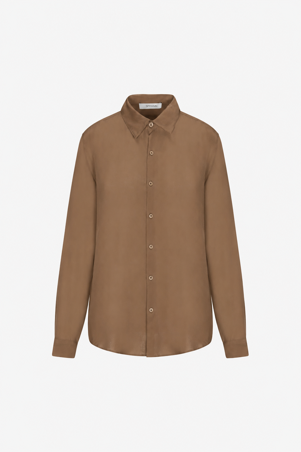 Mara Silk Chiffon Button Down