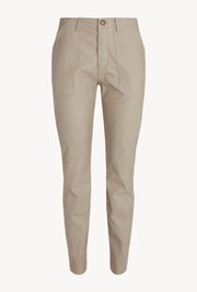 Sand Leather Trousers
