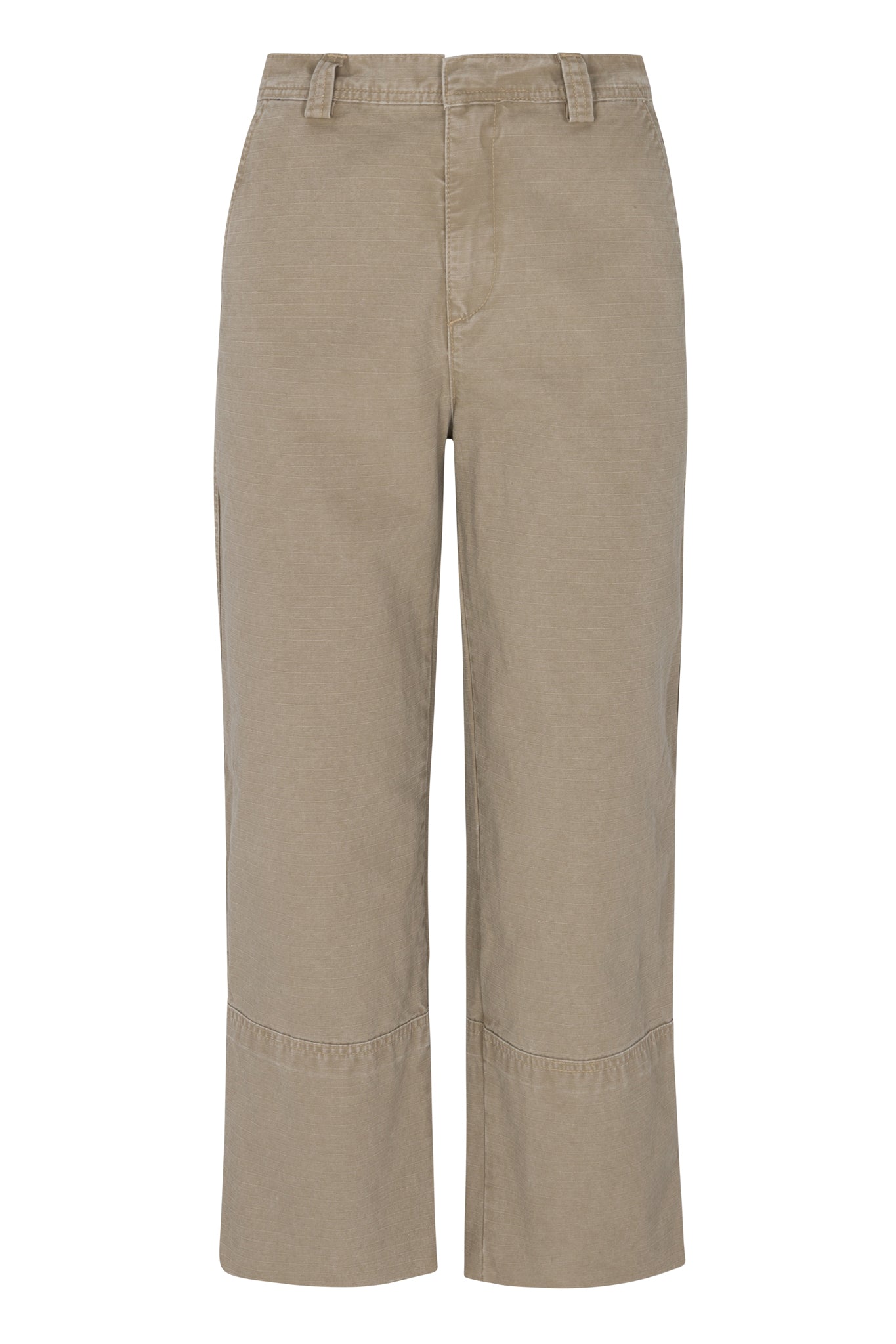 Khaki Classic Cotton Pants