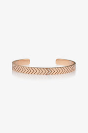 Diamond Chevron Friendship Cuff 6mm