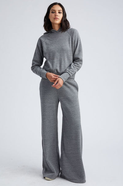 Dark Grey Shrunken Hoodie