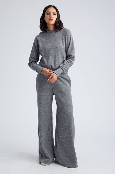 Dark Grey Wide Leg Pants