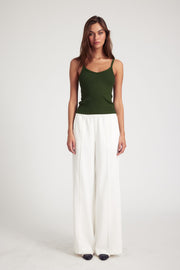 パンツ・ボトムスその他 Wiley Side Pintuck Cotton Pants (3color) WIDE LEG PINTUCK TROUSER WHITE – SPRWMN