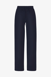 Straight Leg Cotton Terry Sweatpants