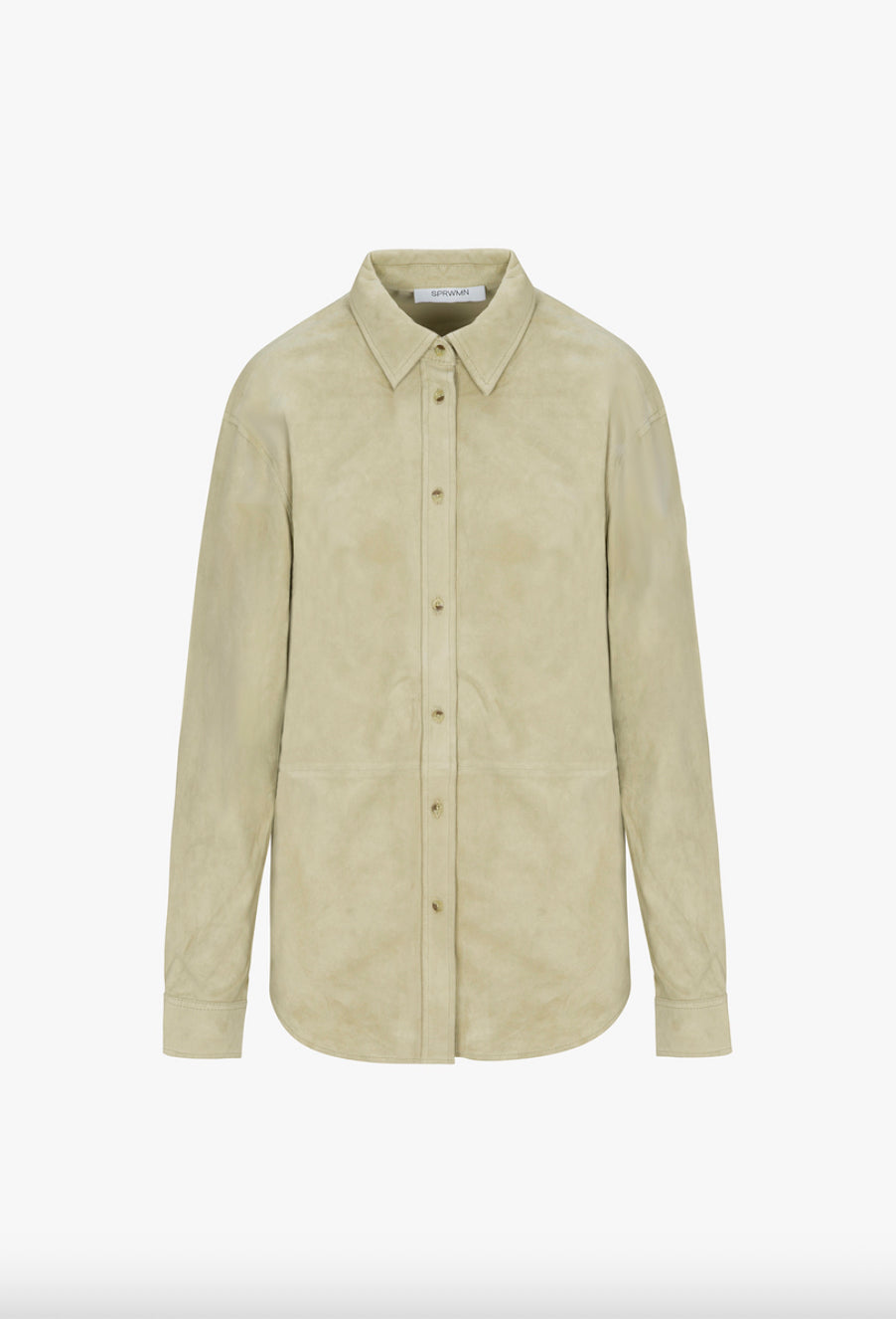 Elise Suede Button Down