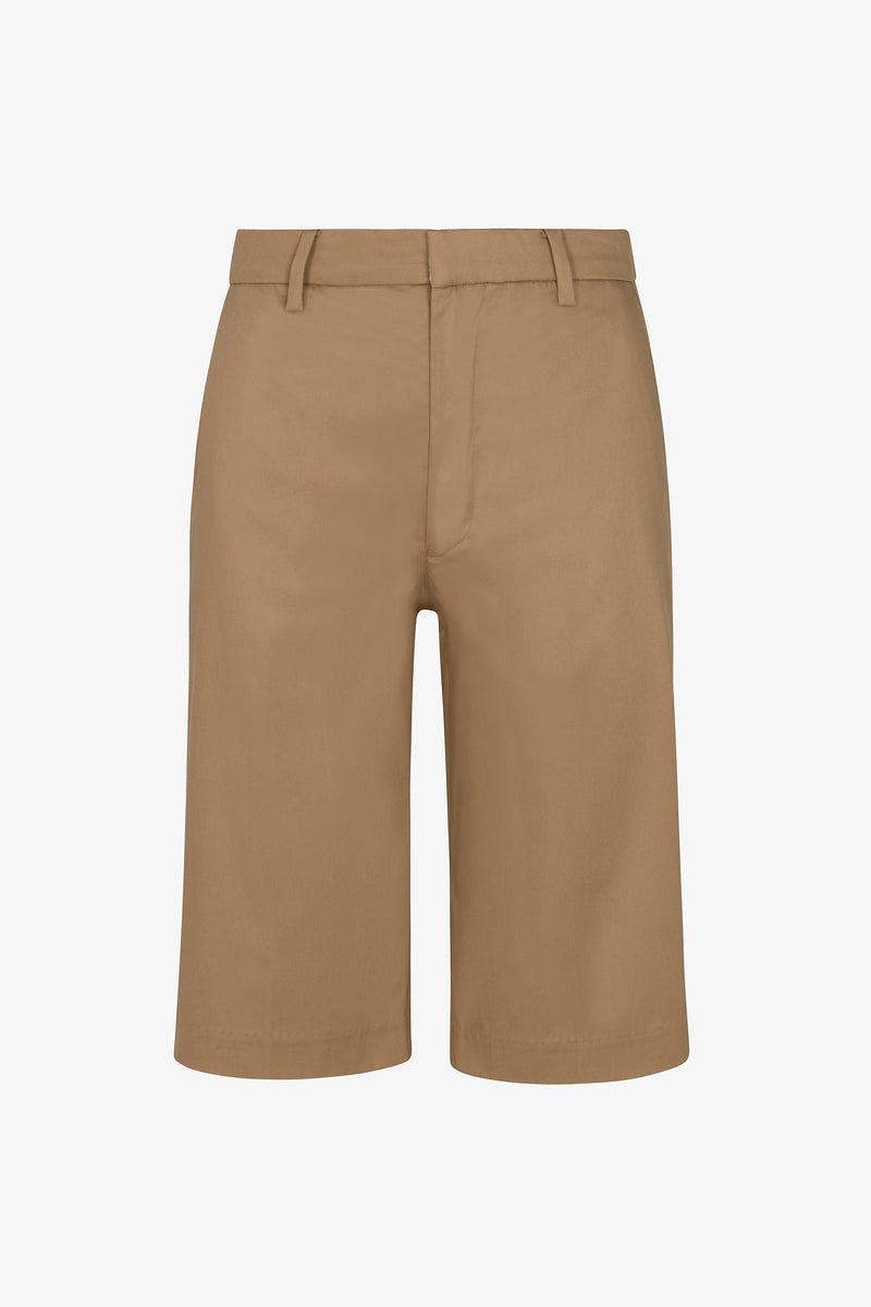 Khaki Bermuda Trousers