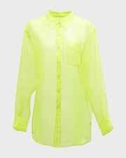 Silk Organza Oversized Shirt