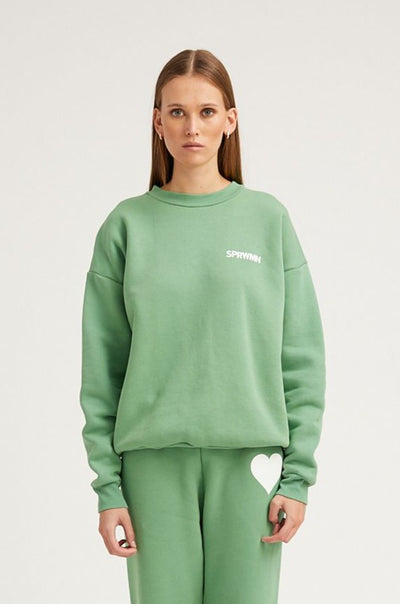 Evergreen Cotton Logo Sweatshirt