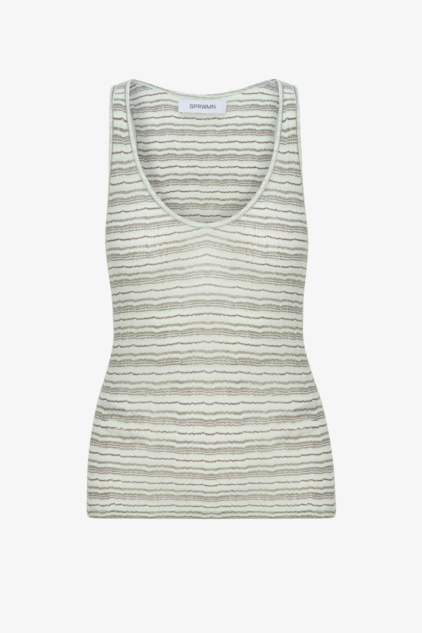 Pointelle Tank