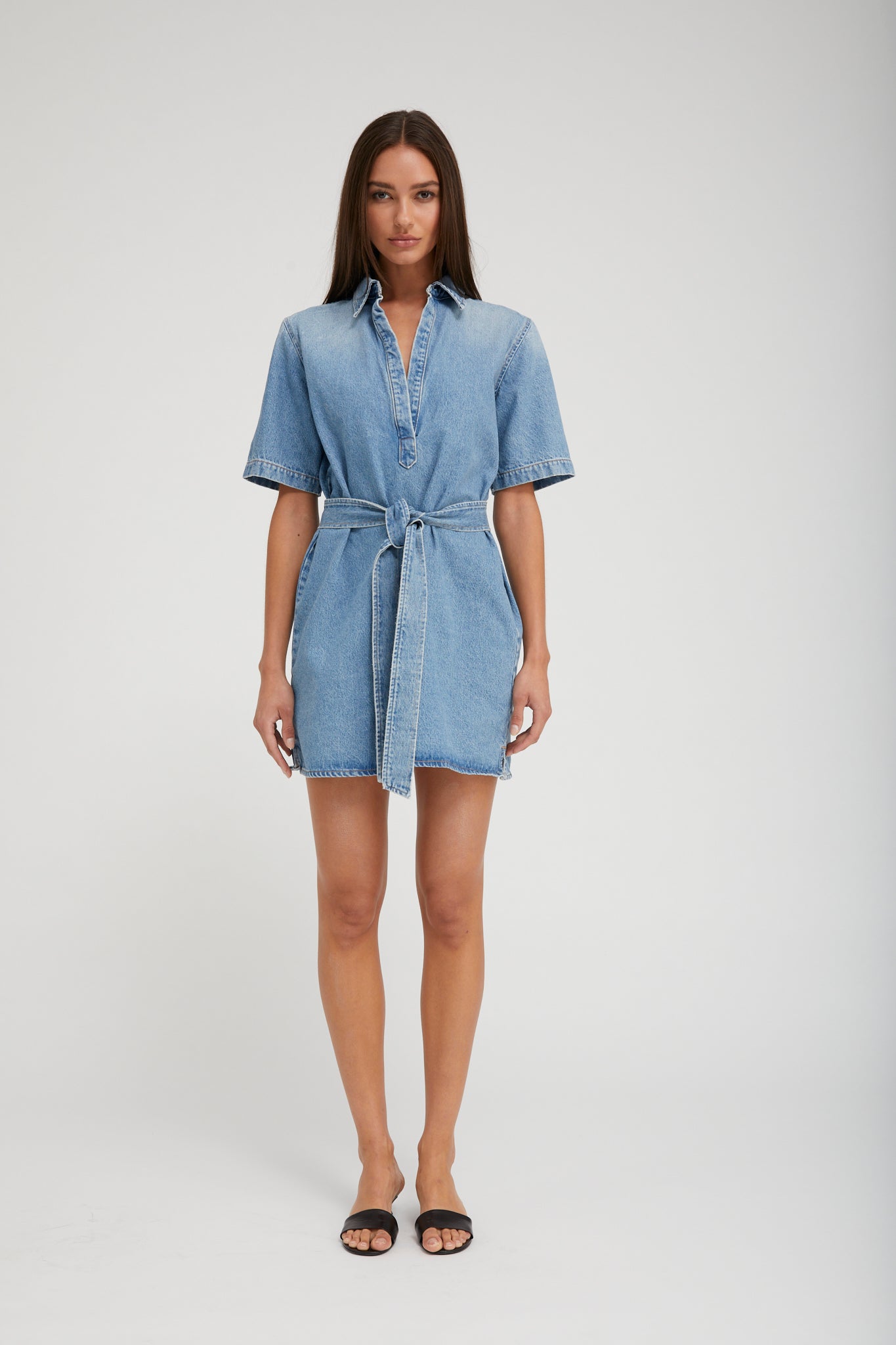 HENLEY MINI DRESS PARADIS – SPRWMN