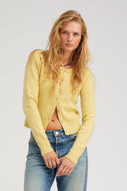 Citrus Cashmere Baby Cardigan