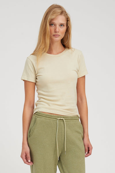 Pistachio Cotton Baby Tee