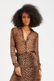 Jaguar Silk Fitted Button Down
