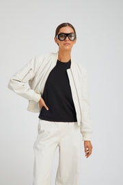 Leather Classic Bomber
