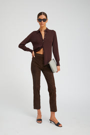 Americano Suede Sophia Pull On