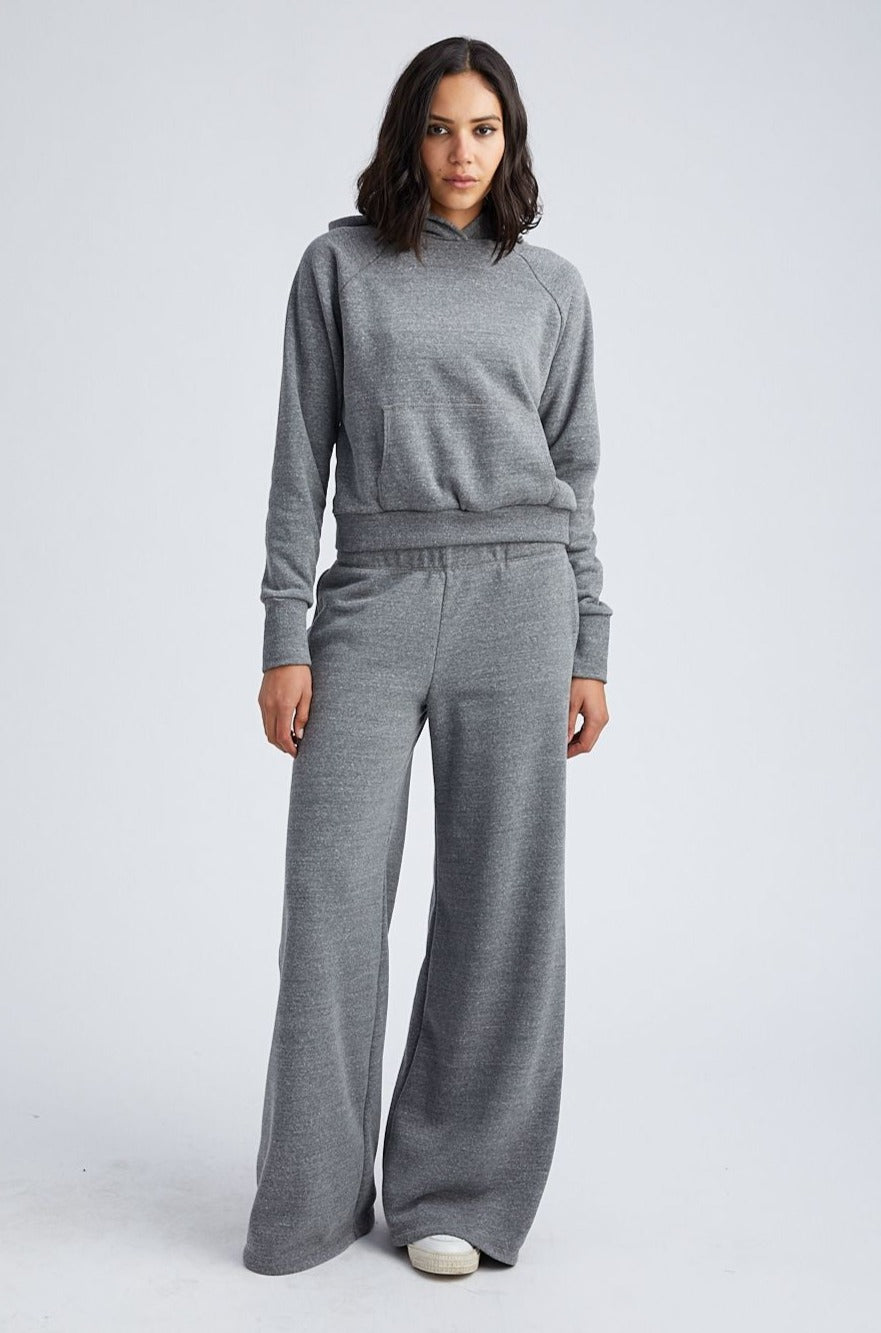 Dark Grey Wide Leg Pants
