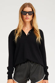 Cashmere Polo Sweater