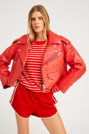 Leather Biker Jacket