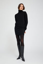 Black Cashmere Mia Skirt