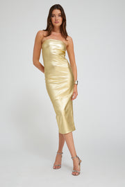 Leather Tube Dress