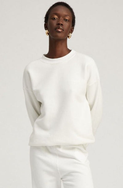 White Logo Sweatshirt