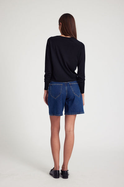 Alicia A-Line Denim Shorts