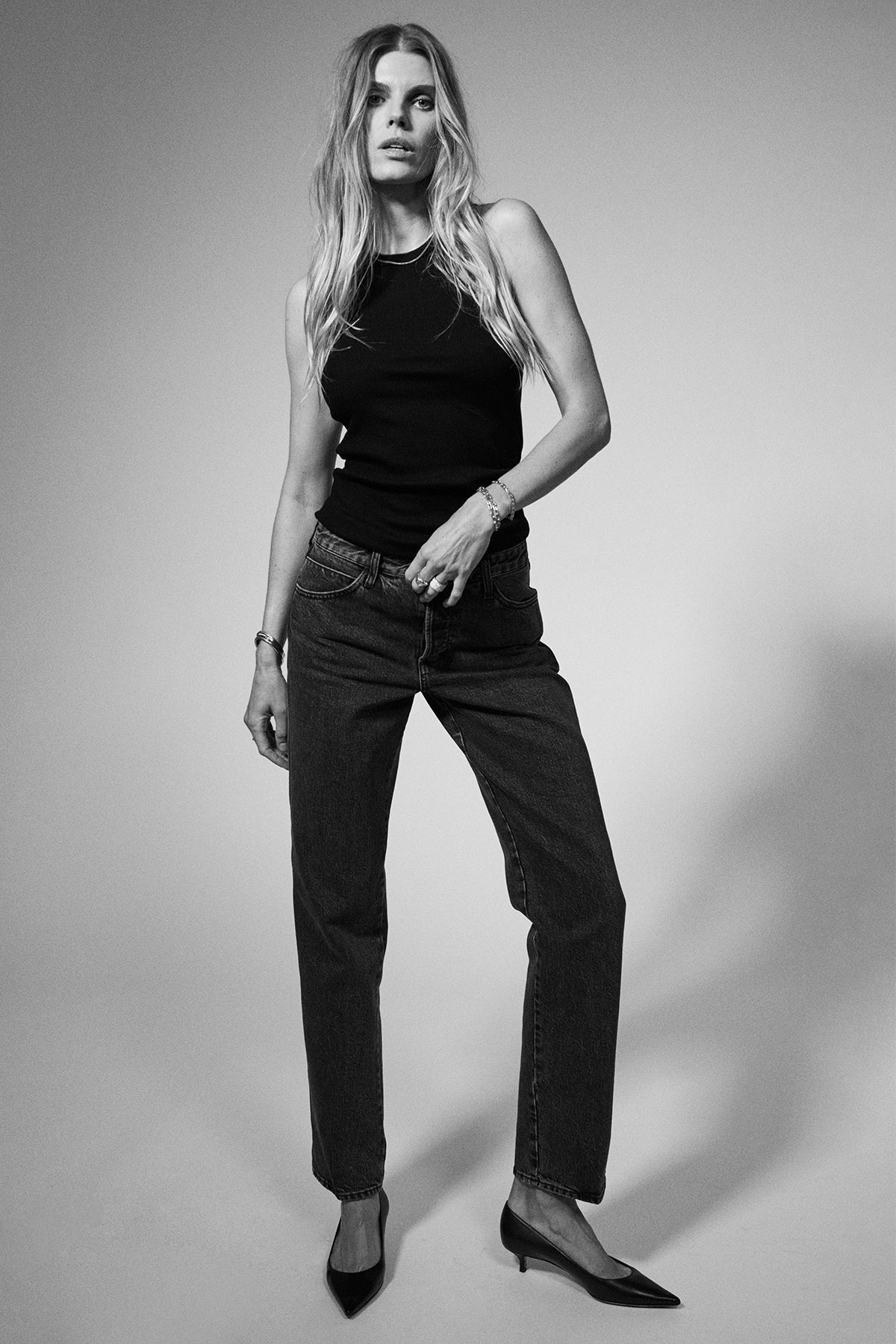 Slim Boyfriend Denim