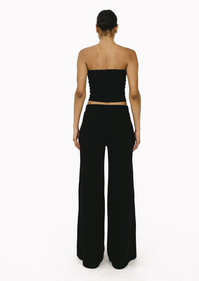 Black City Jersey Tube Top