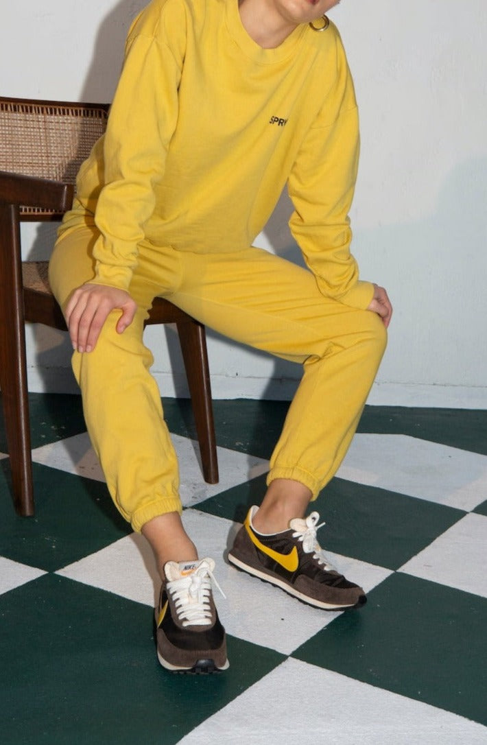 Limoncello Cotton Logo Sweatshirt