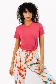 Hot Pink Cotton Baby Tee