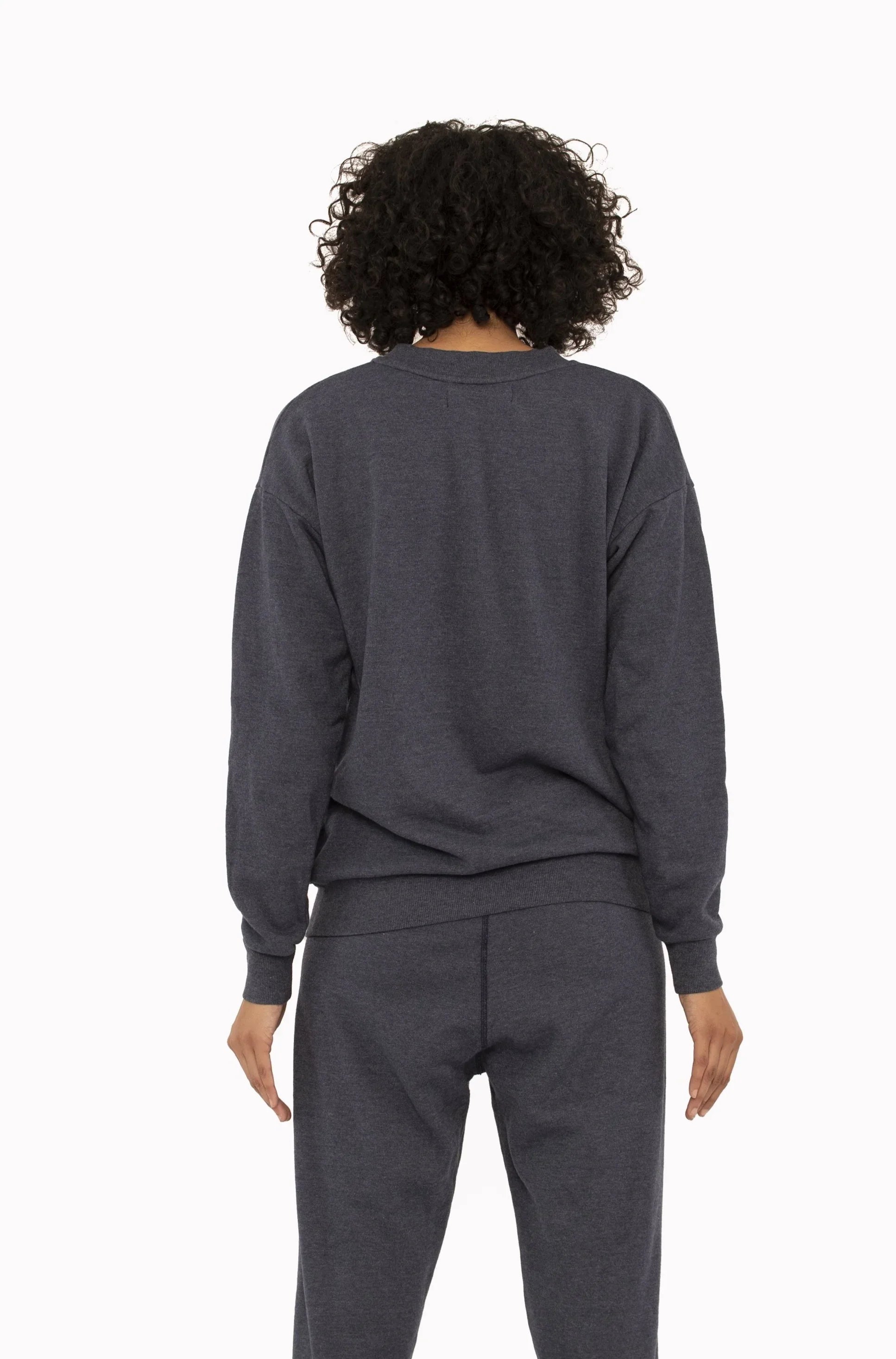 Navy Tiny Logo Sweatshirt