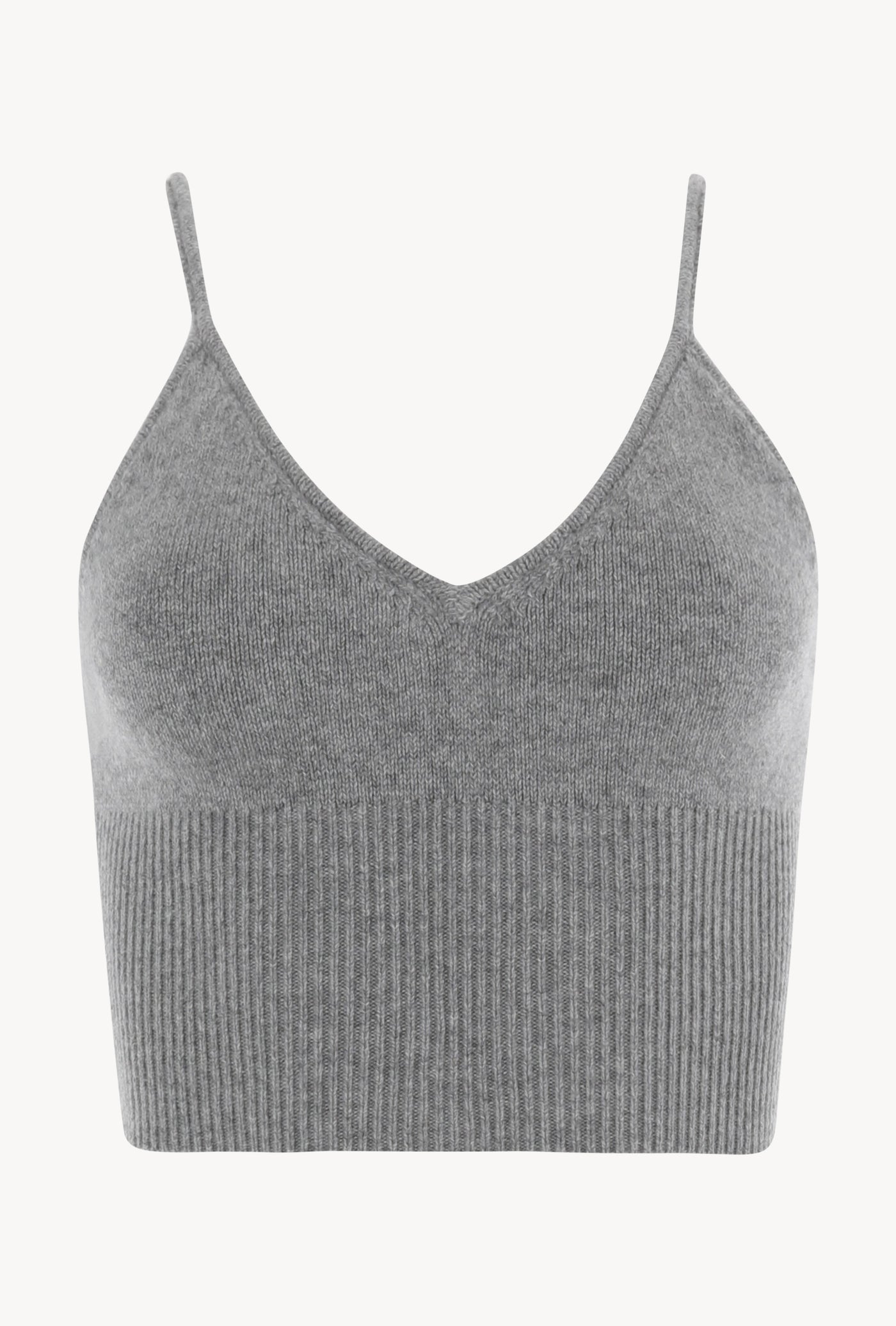 Grey Cashmere Bralette