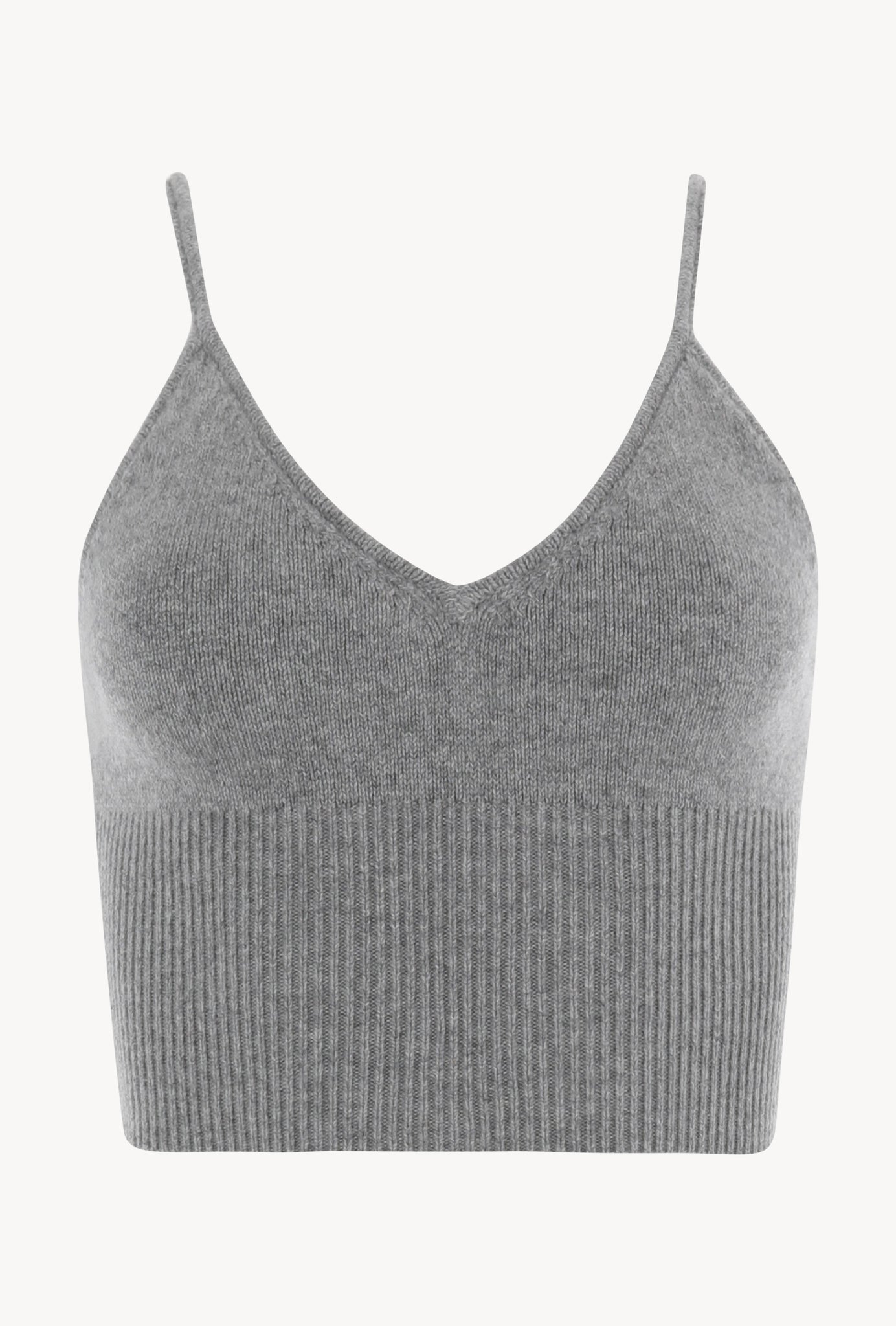 Grey Cashmere Bralette
