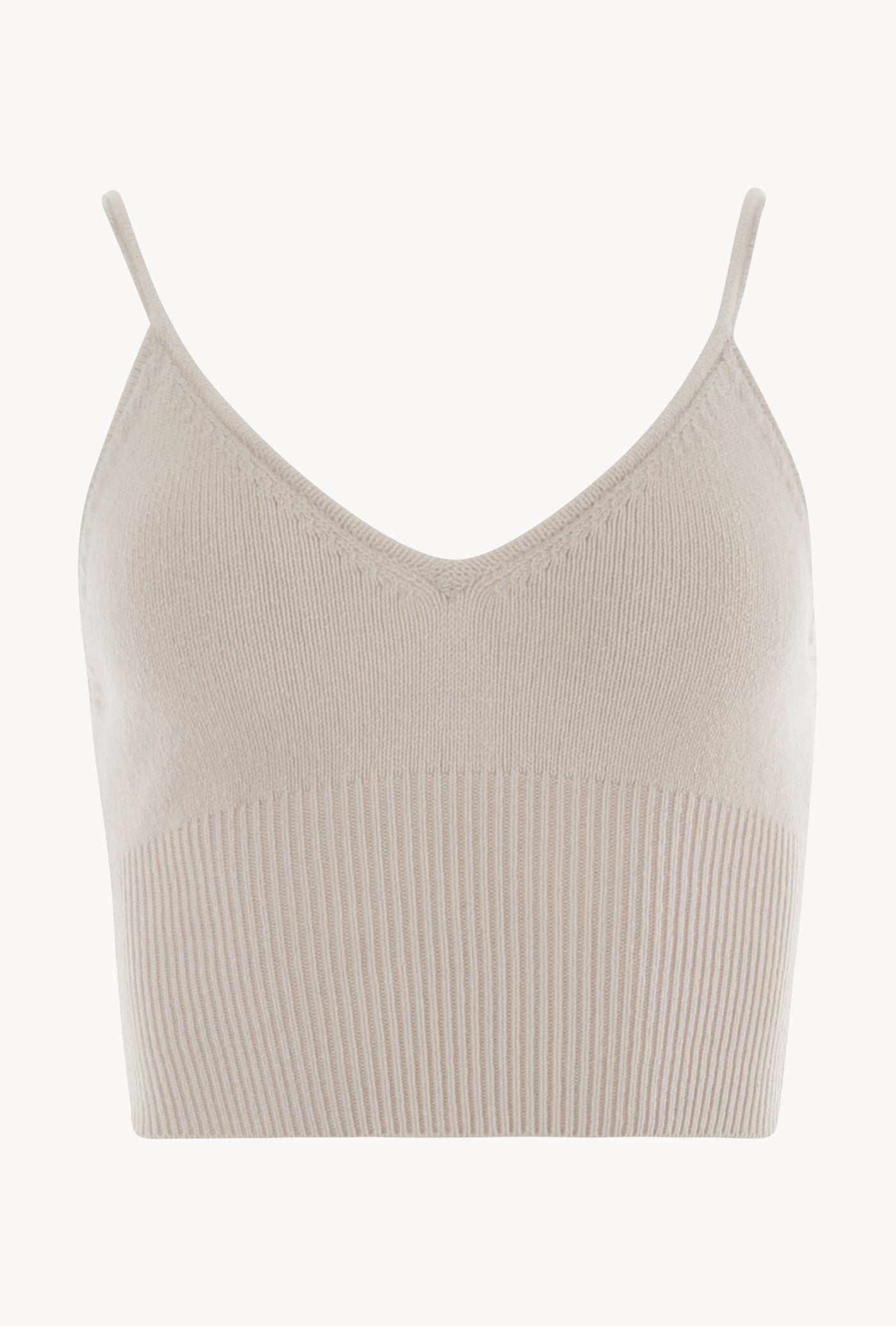 Vintage White Cashmere Bralette